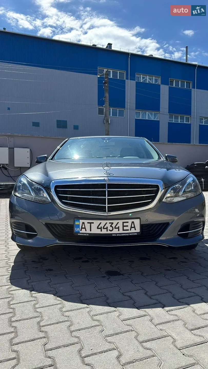 Mercedes-Benz E-Class, 2013