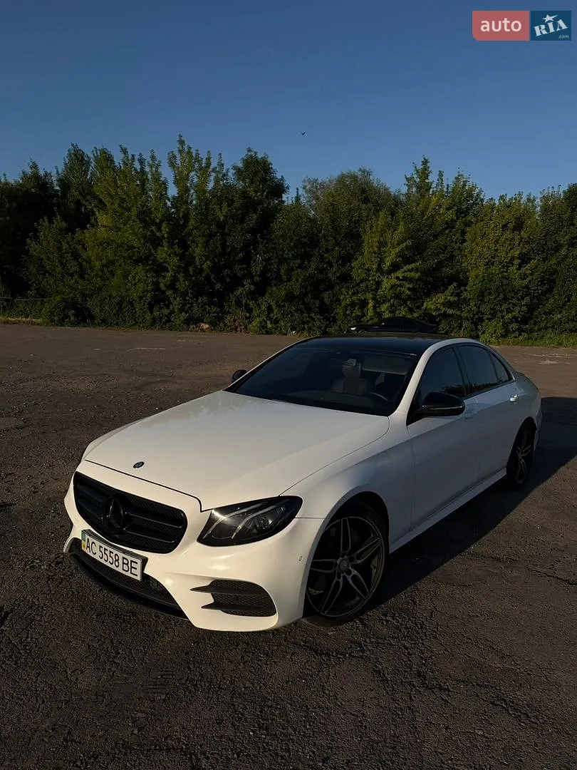 Mercedes-Benz E-Class, 2016