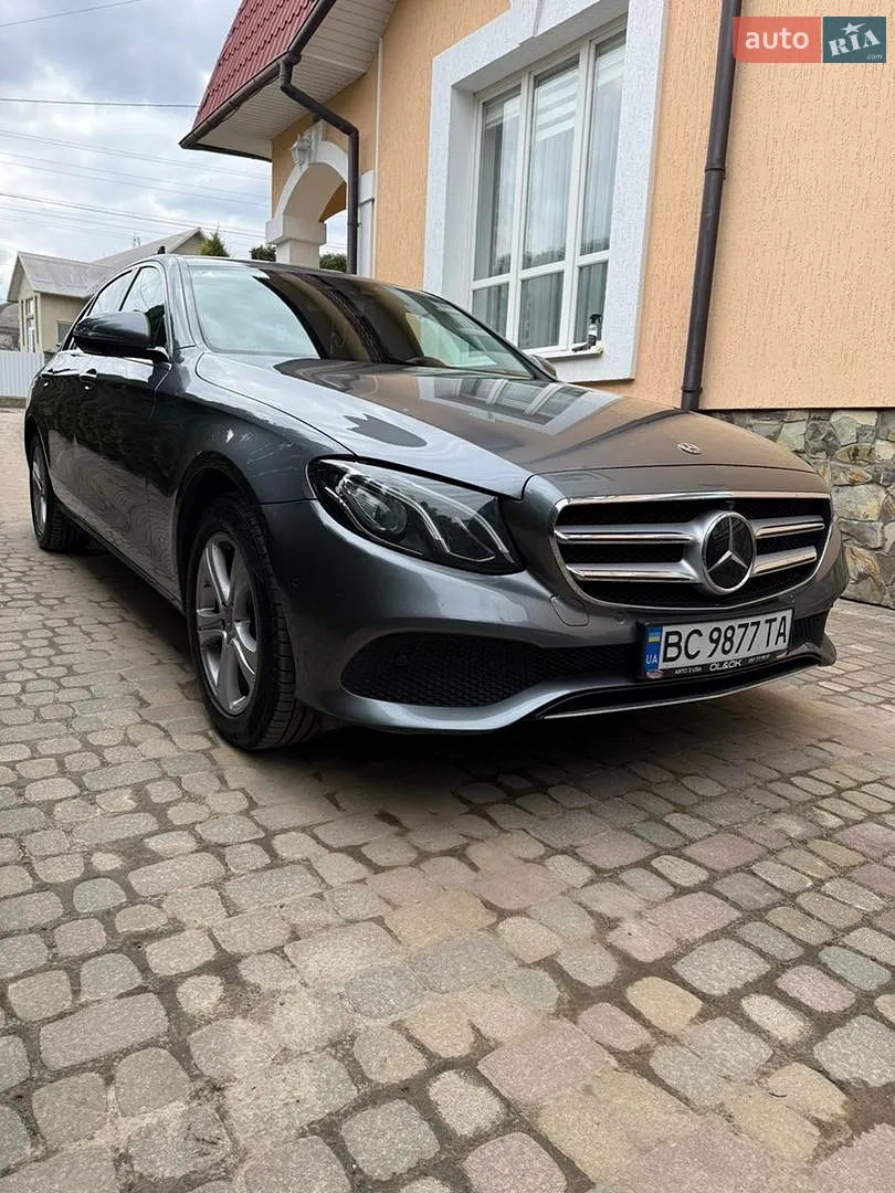 Mercedes-Benz E-Class, 2017