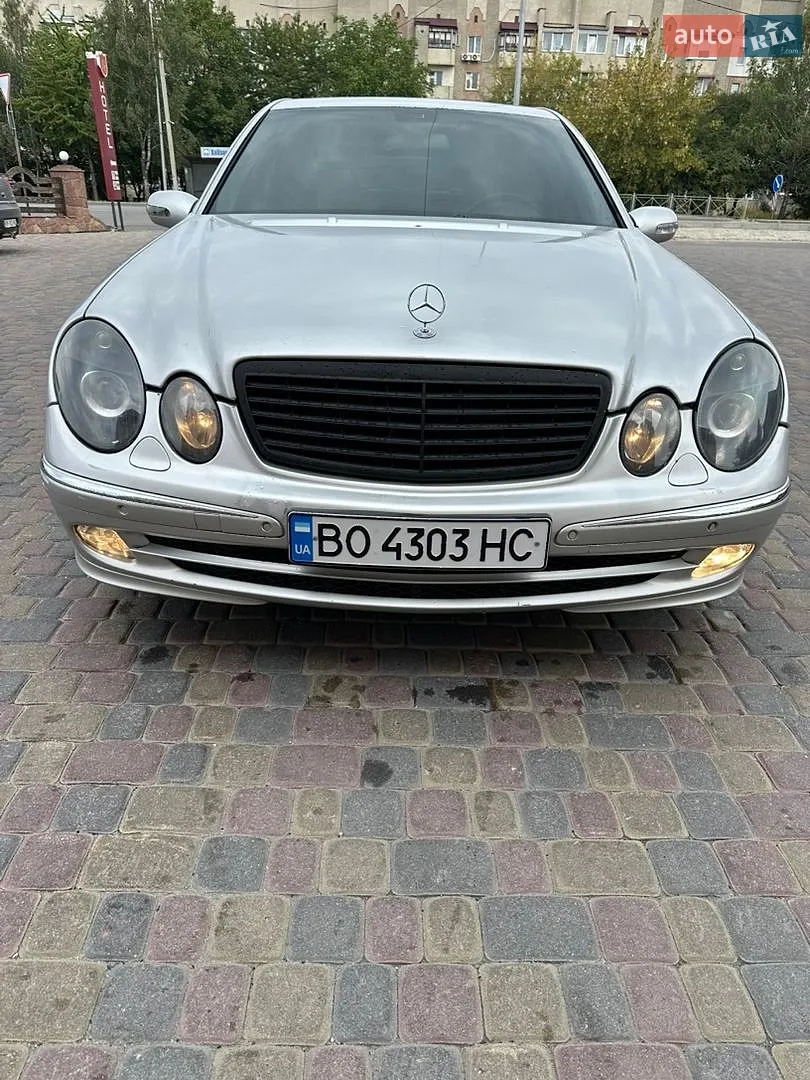 Mercedes-Benz E-Class, 2002