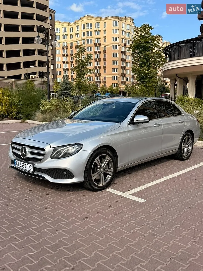 Mercedes-Benz E-Class, 2016