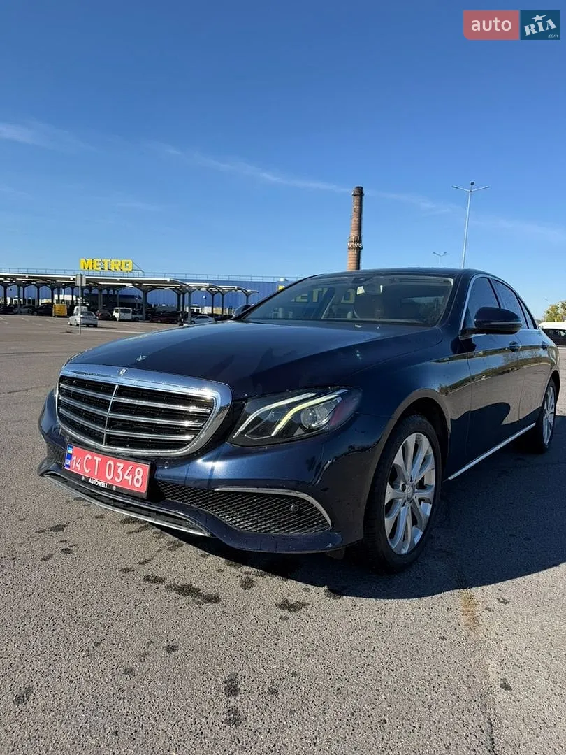 Mercedes-Benz E-Class, 2017