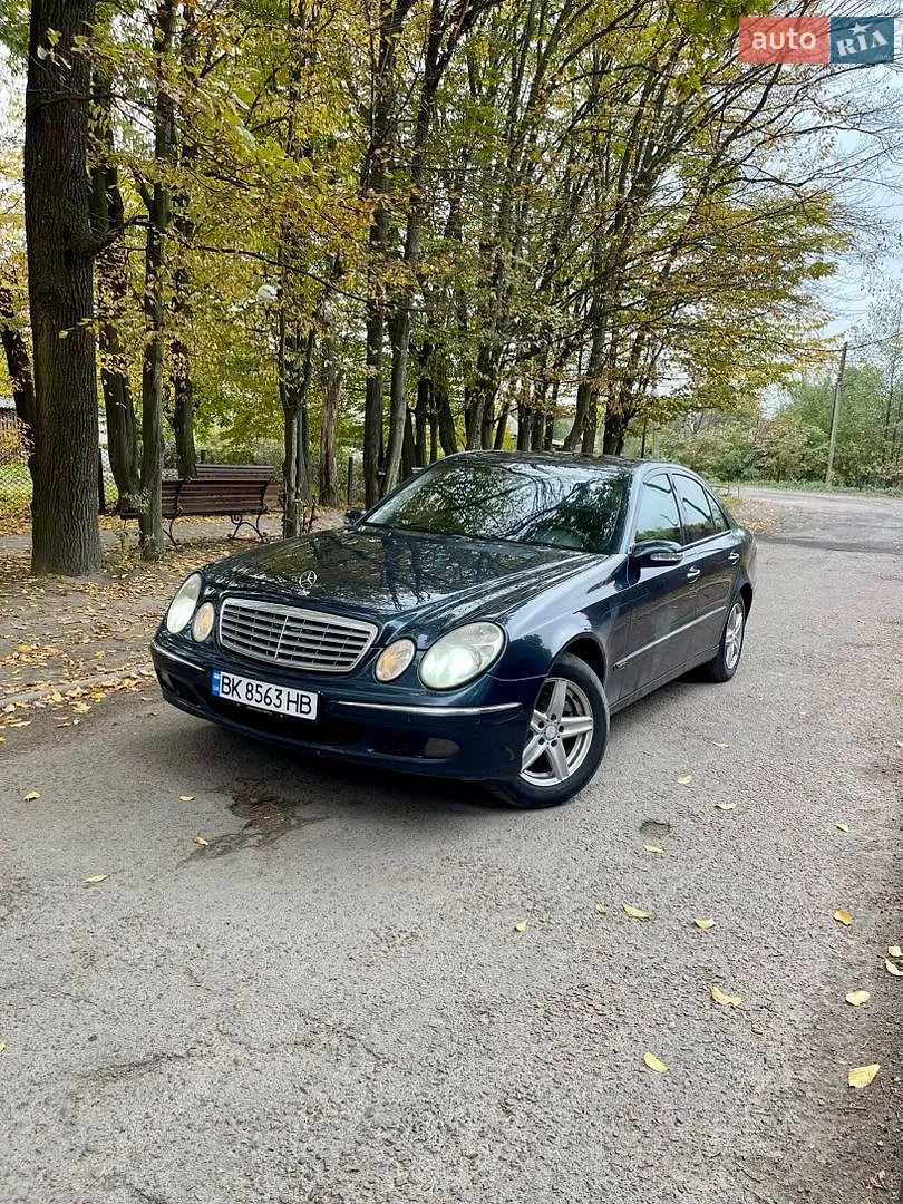 Mercedes-Benz E-Class, 2002