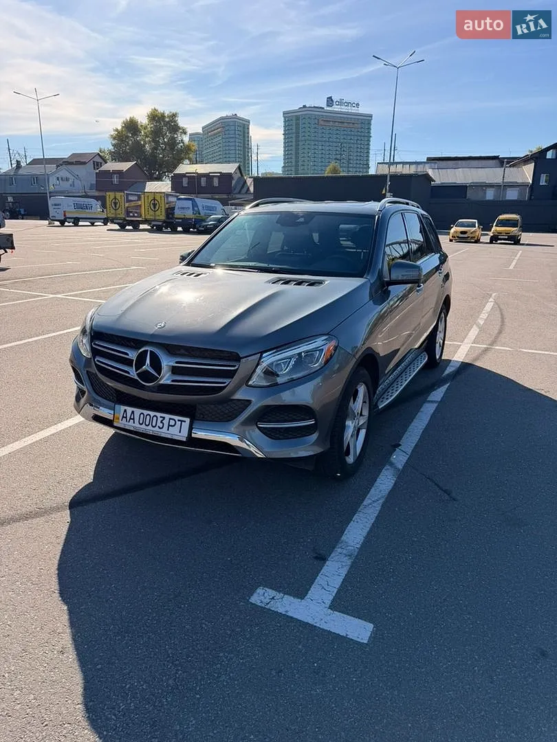 Mercedes-Benz GLE-Class, 2016