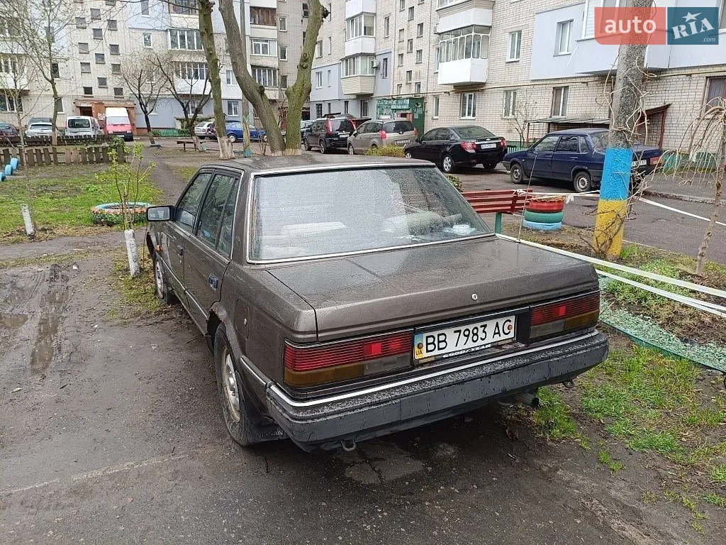 Nissan Bluebird, 1985