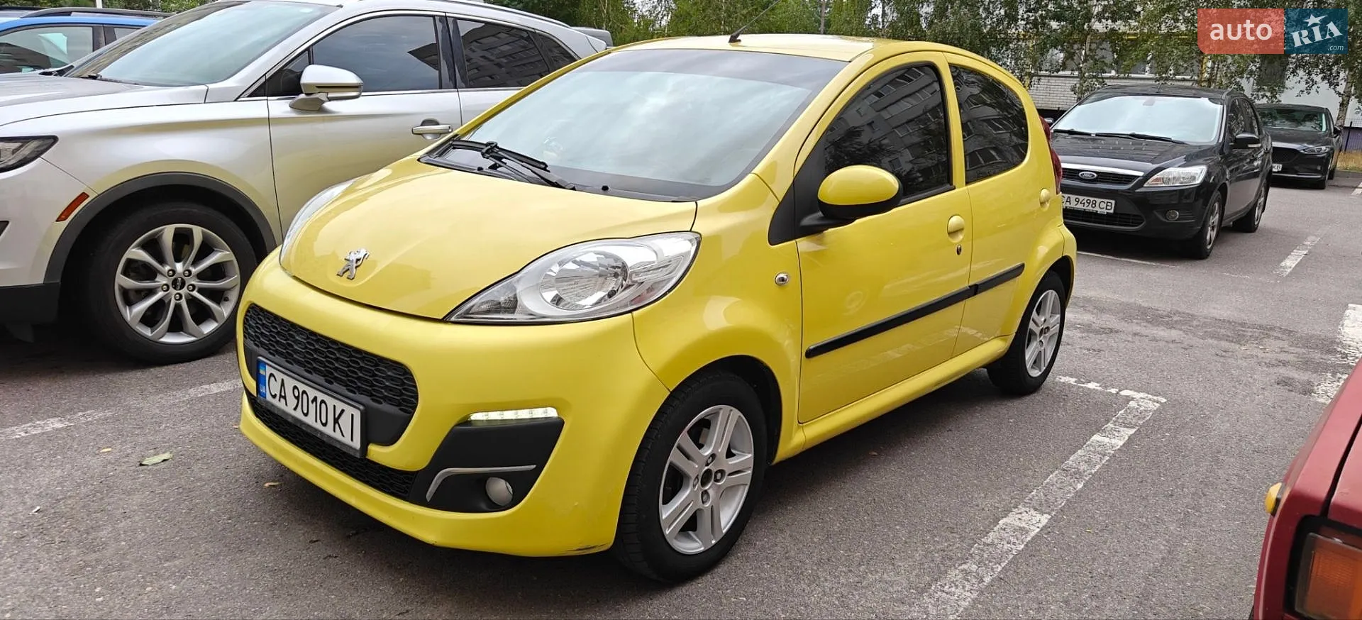Peugeot 107, 2012