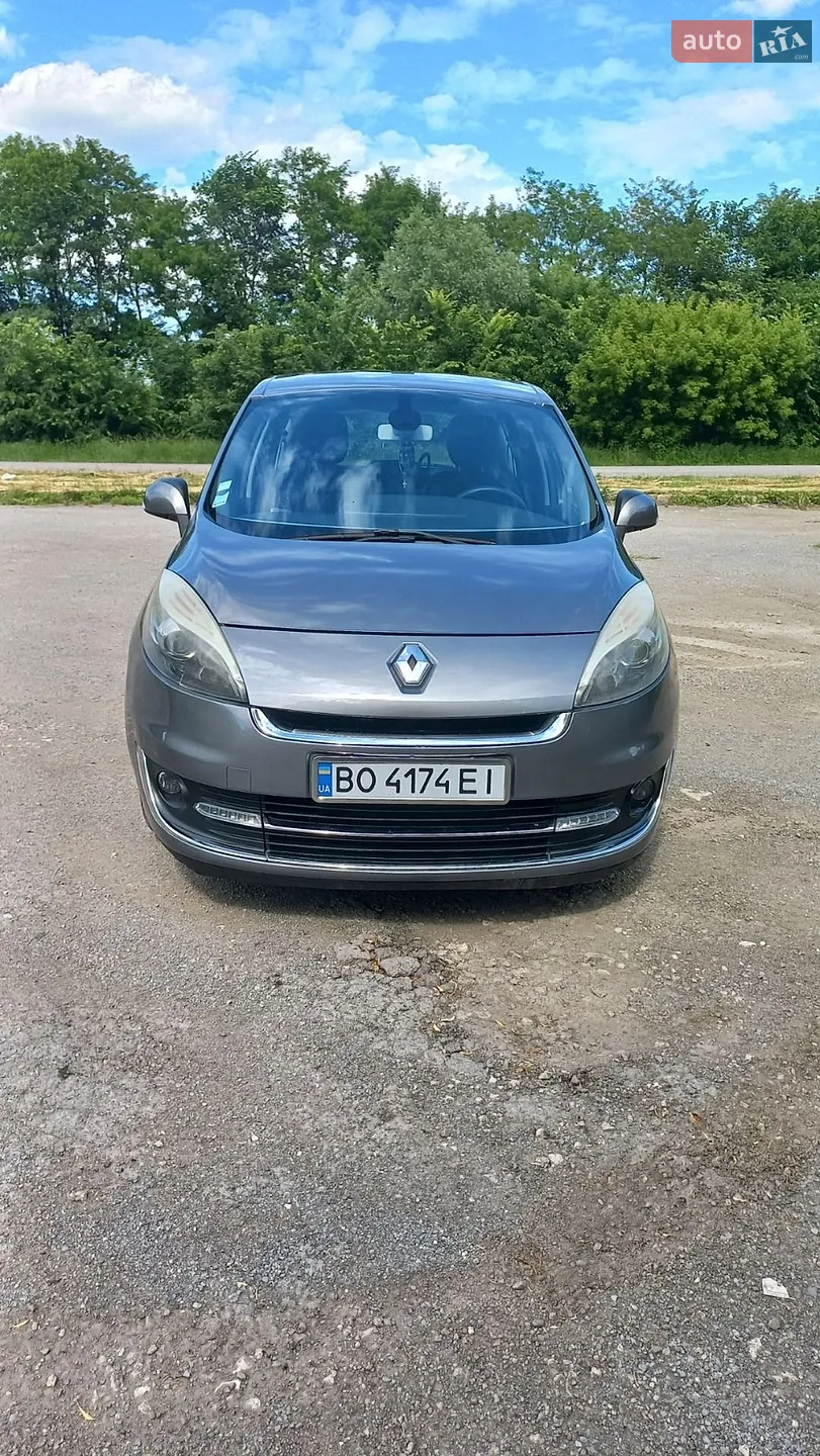Renault Scenic, 2012