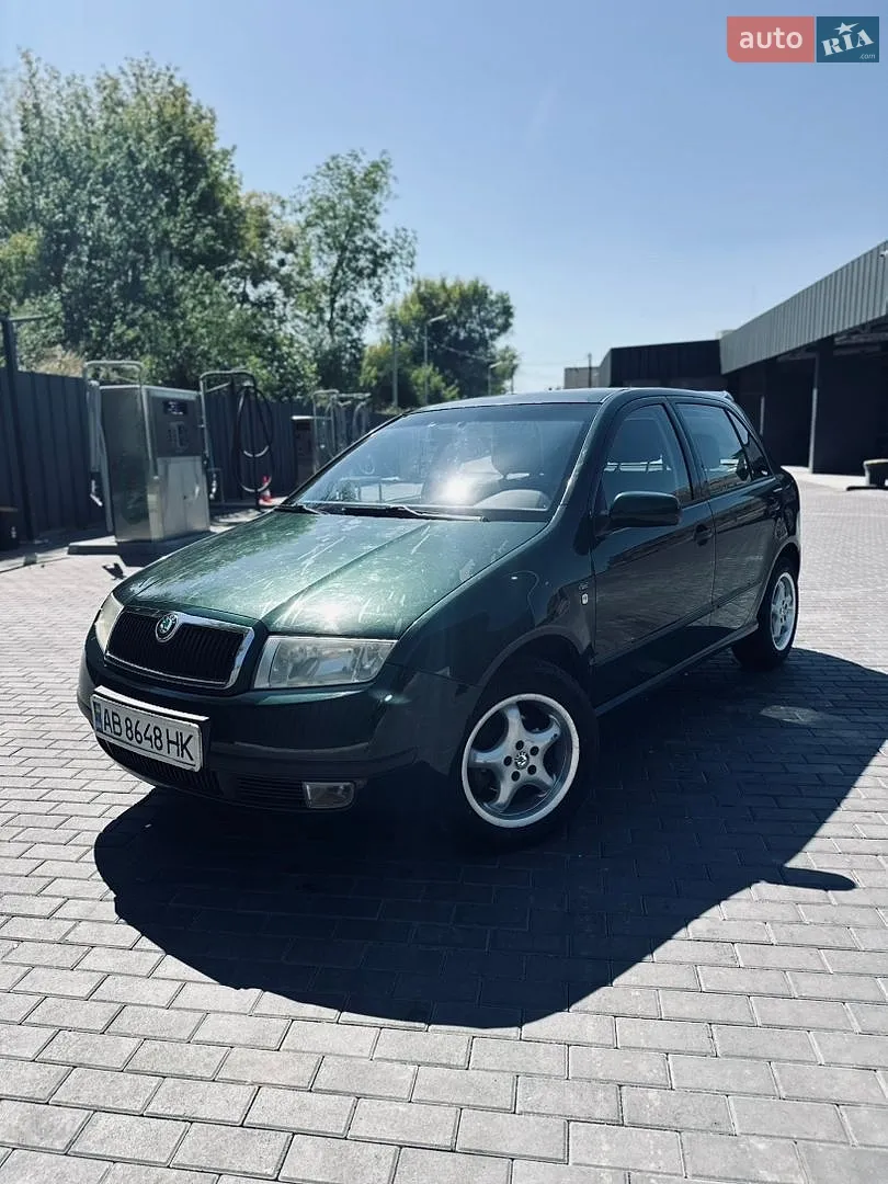 Skoda Fabia 2002 — 1