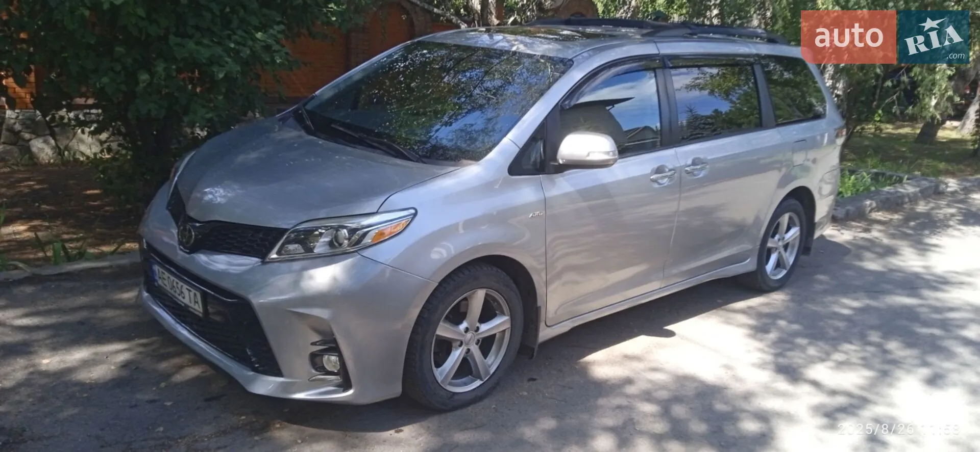 Toyota Sienna, 2018