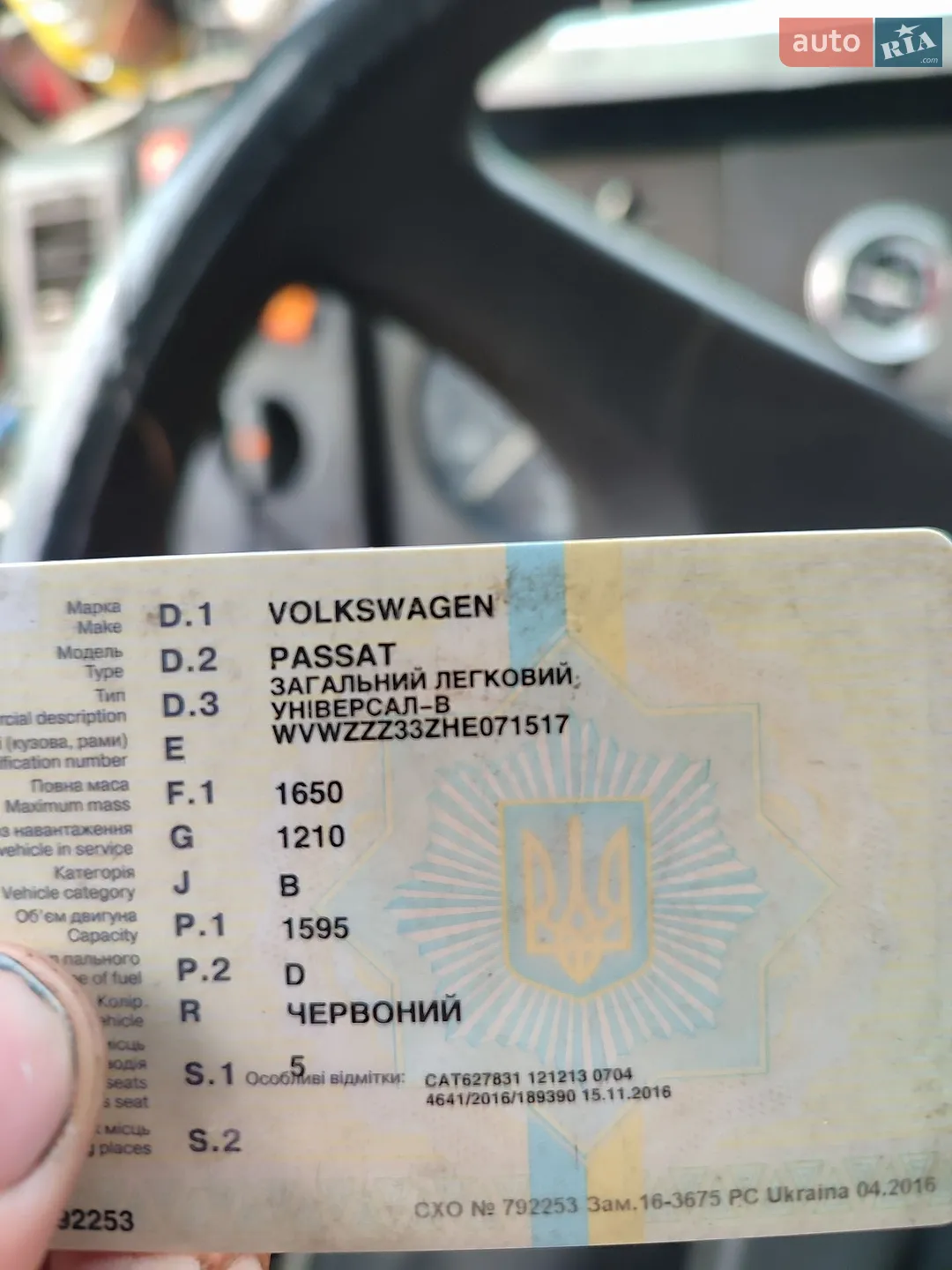Volkswagen Passat, 1987