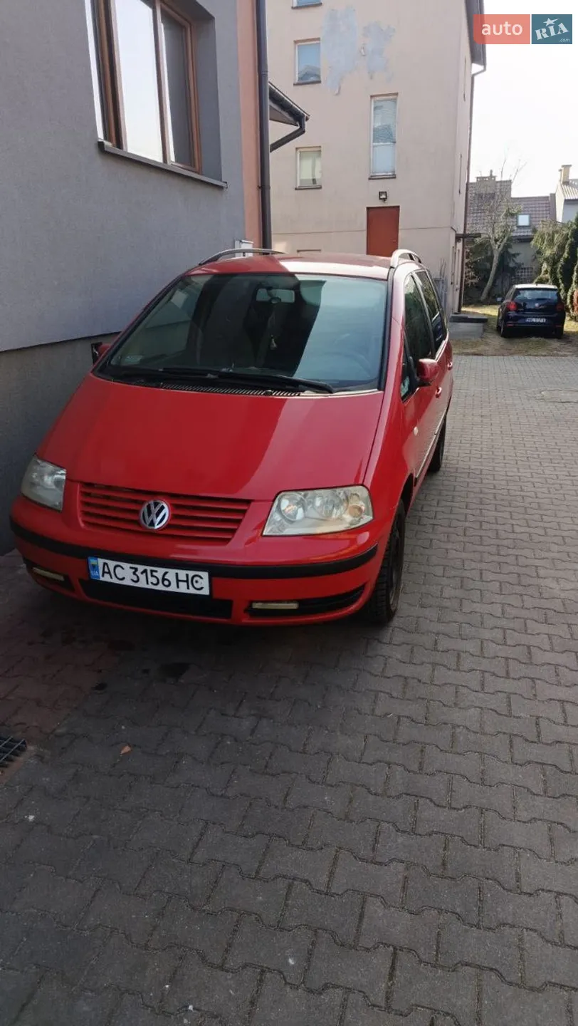 Volkswagen Sharan, 2002