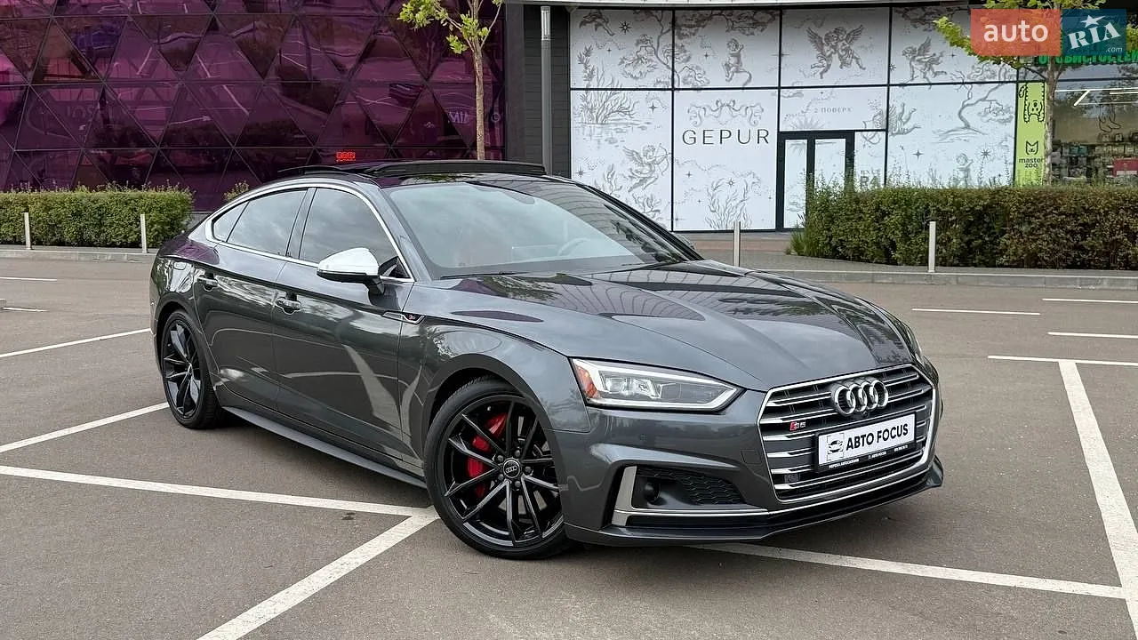 Audi S5 Sportback, 2018