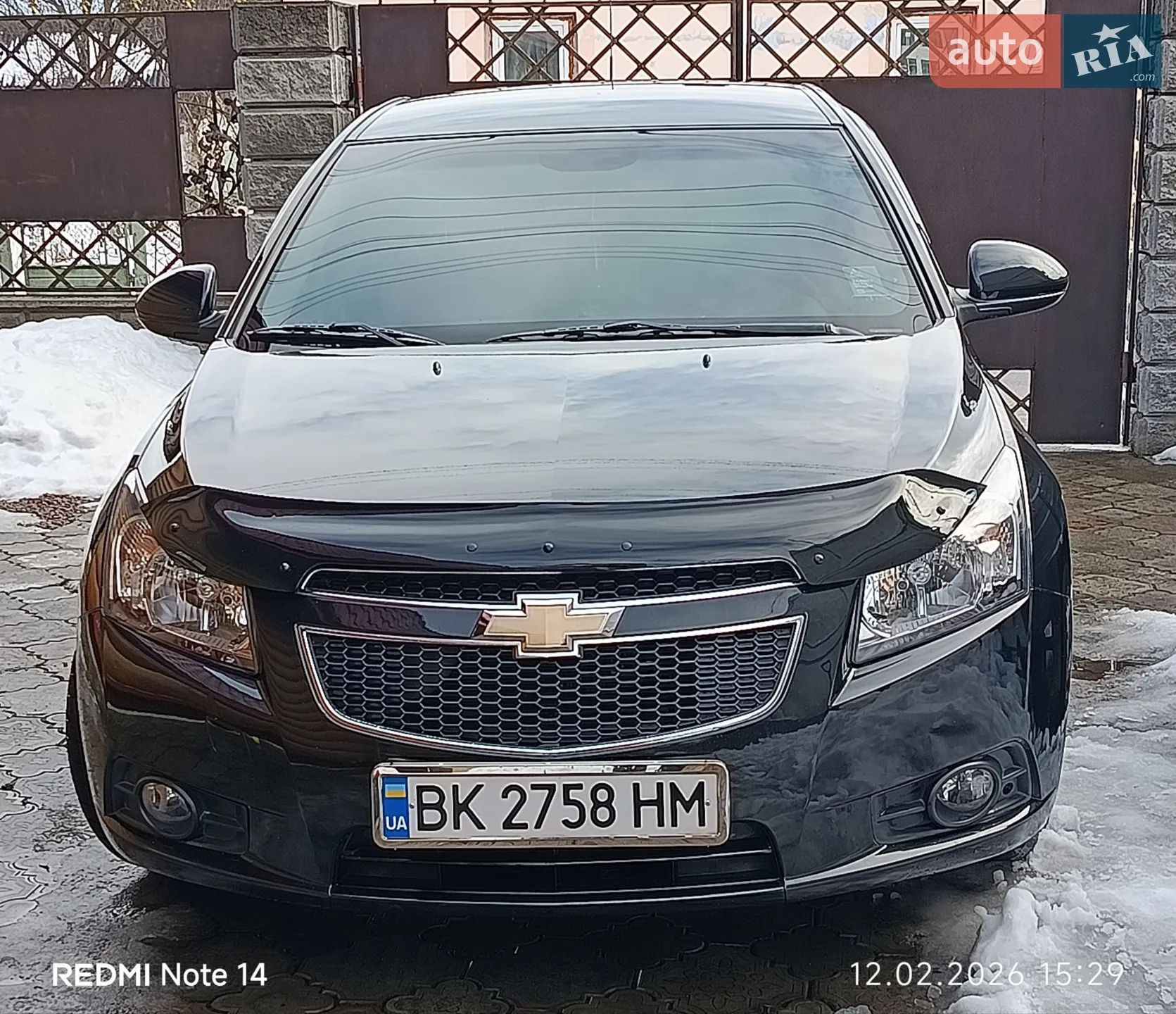 Chevrolet Cruze, 2012