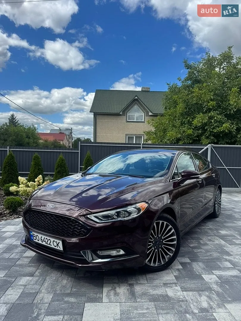 Ford Fusion, 2016