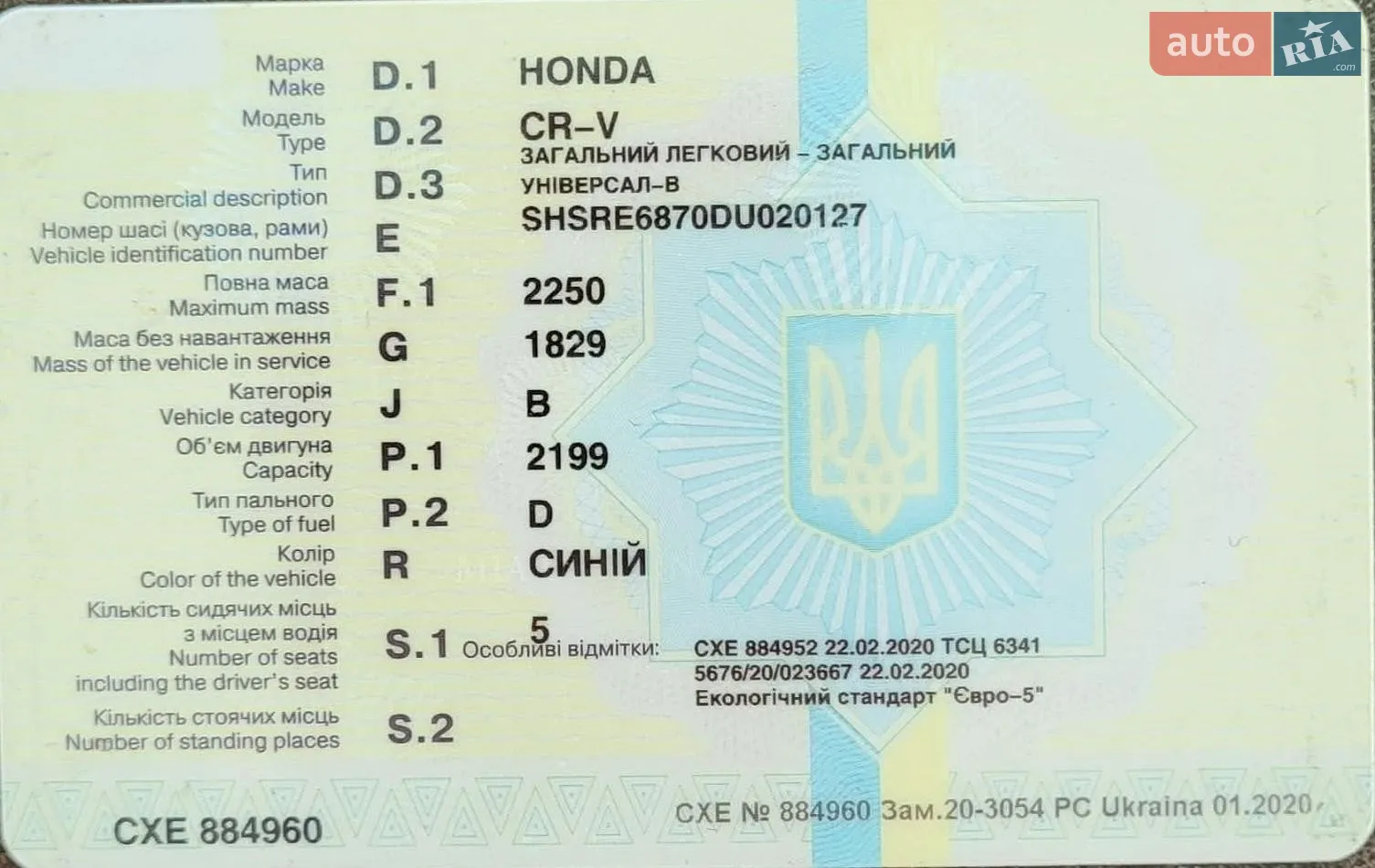 Honda CR-V, 2013