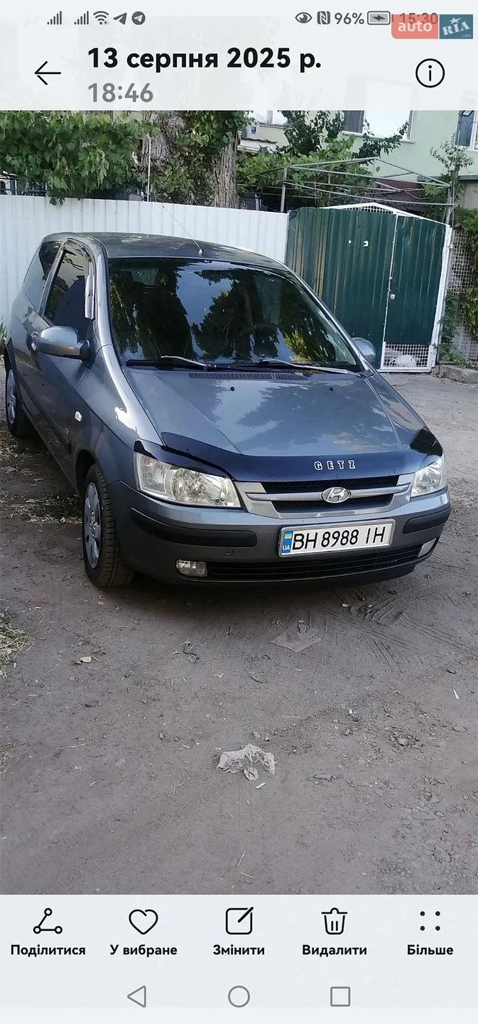 Hyundai Getz, 2004