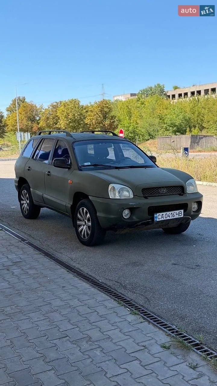 Hyundai Santa FE, 2002