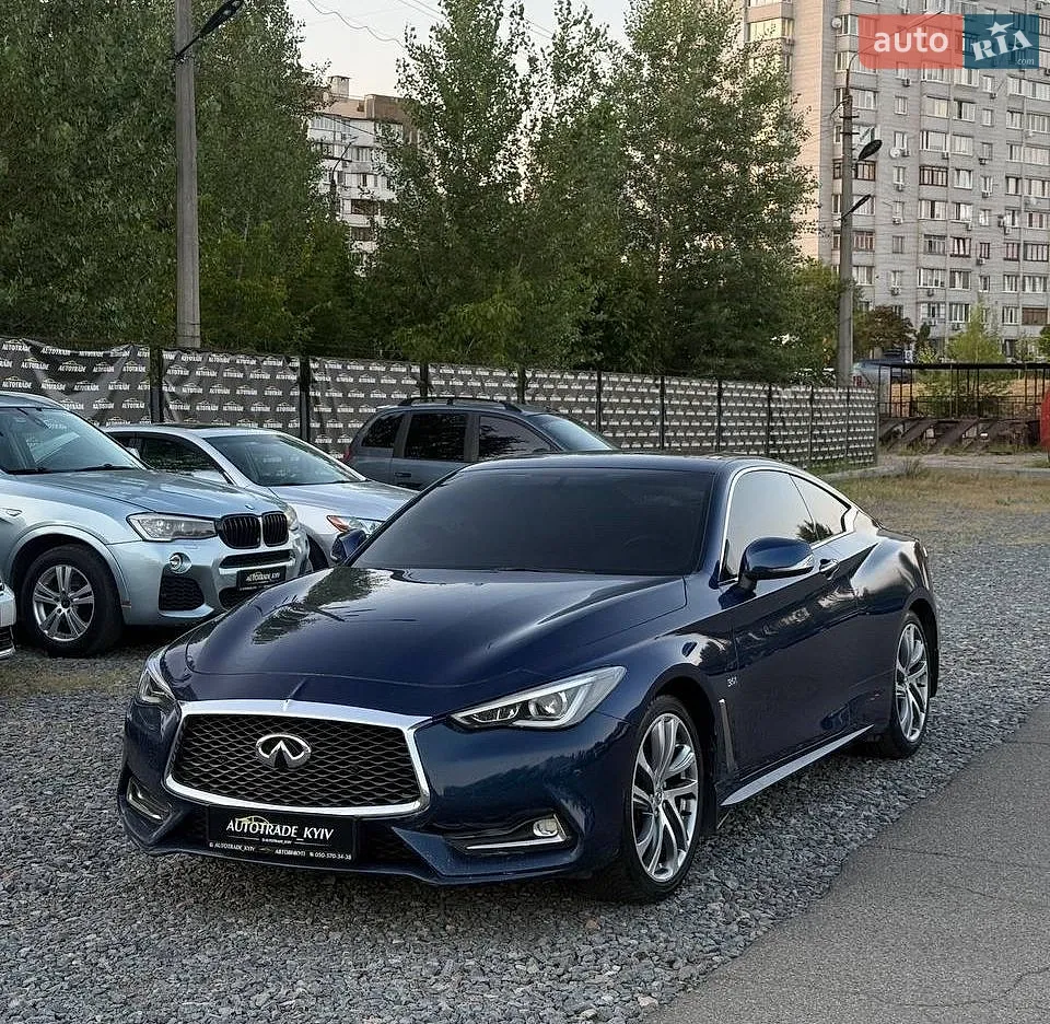 Infiniti Q60, 2017