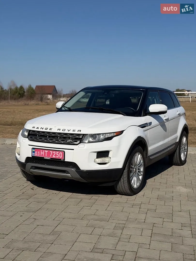 Land Rover Range Rover Evoque, 2013