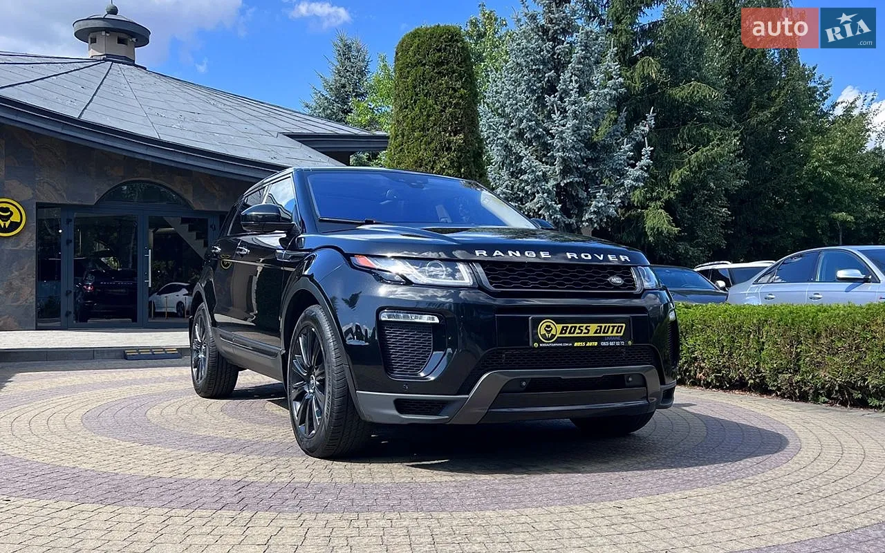 Land Rover Range Rover Evoque, 2016