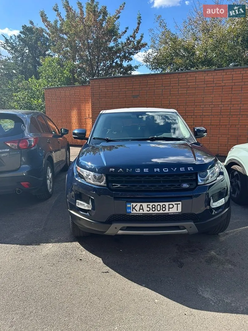 Land Rover Range Rover Evoque, 2012