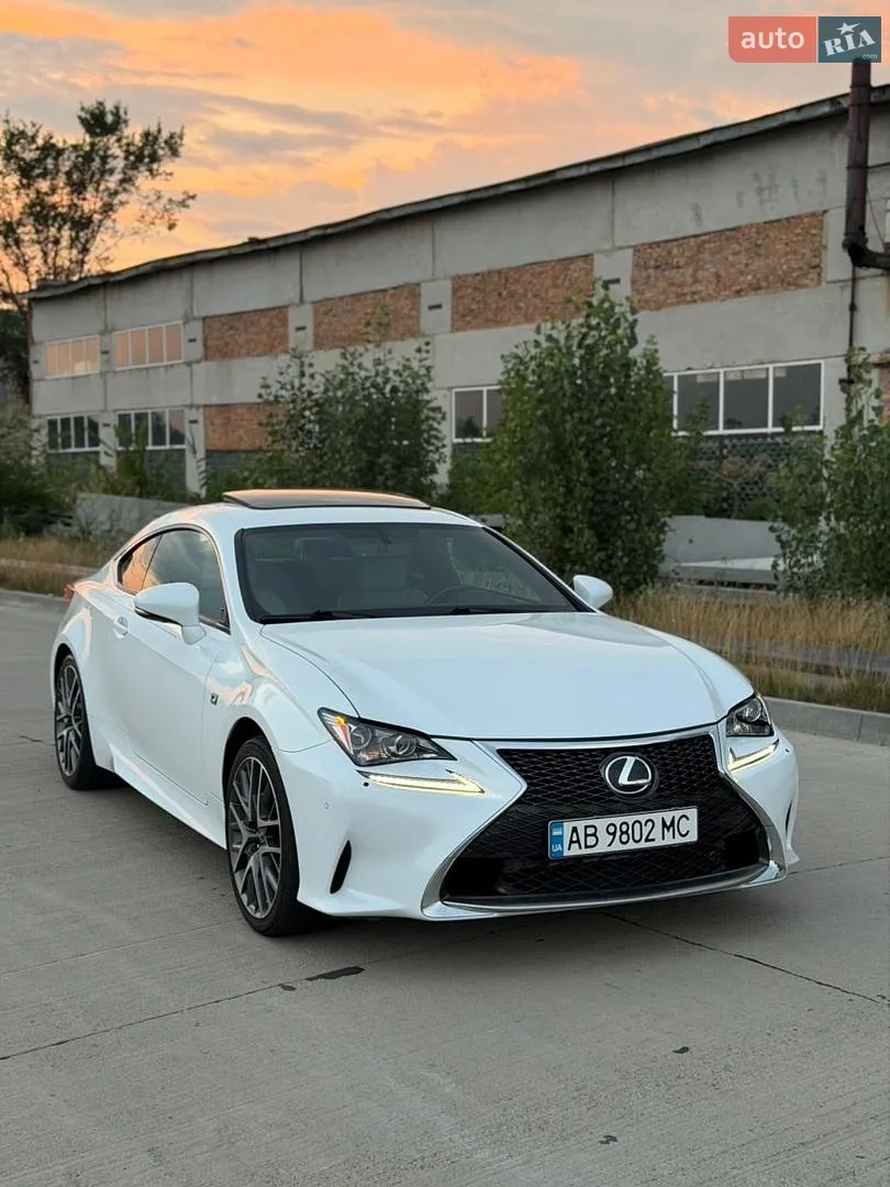 Lexus RC, 2017