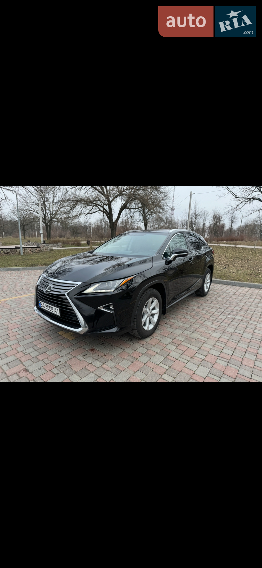 Lexus RX, 2016