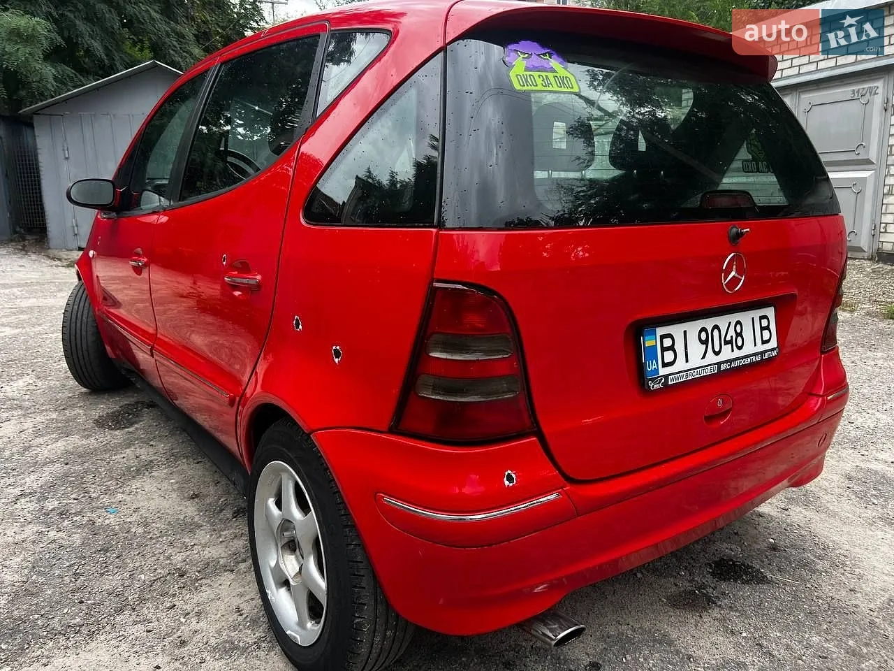 Mercedes-Benz A-Class, 2002