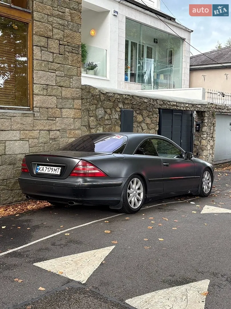 Mercedes-Benz CL-Class, 2001