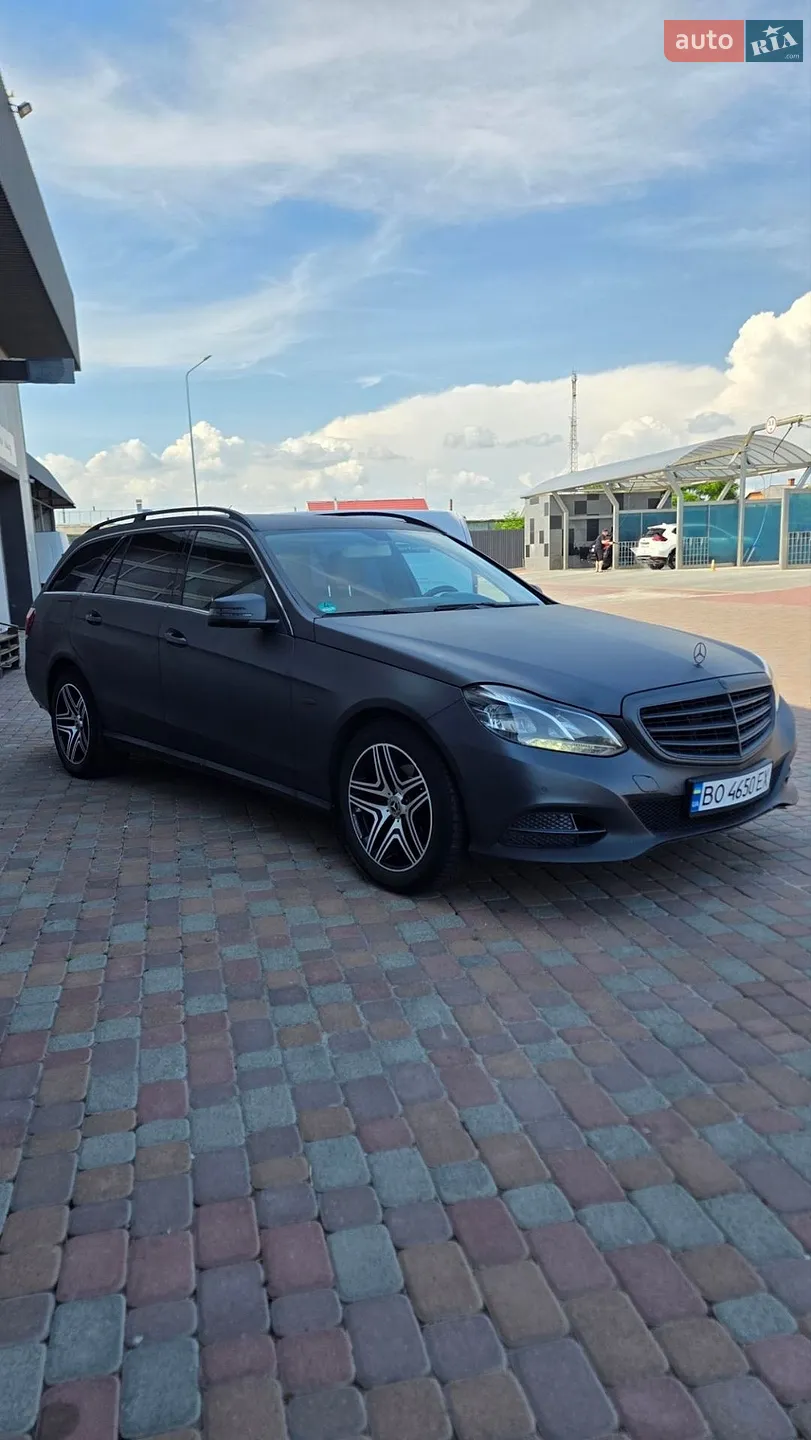 Mercedes-Benz E-Class, 2015