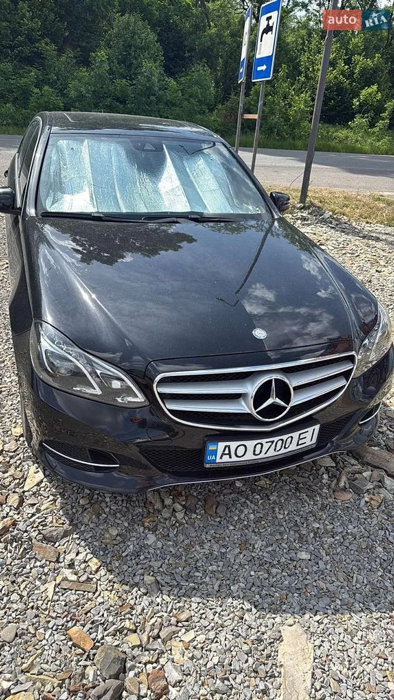 Mercedes-Benz E-Class, 2014