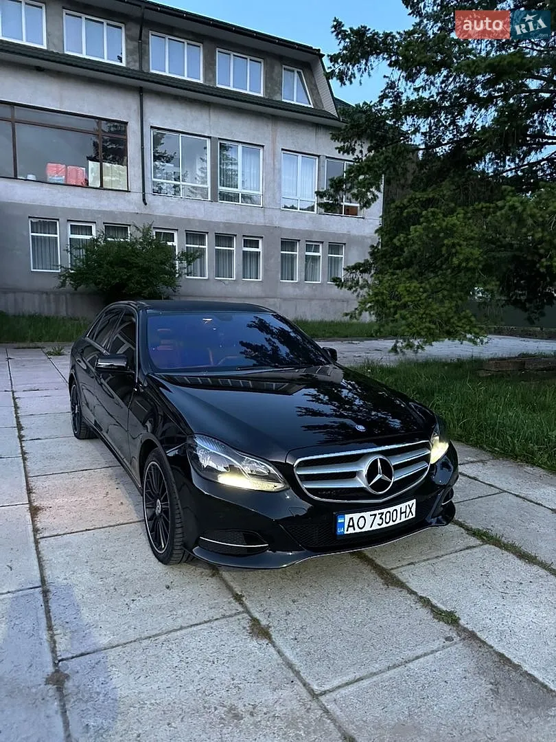 Mercedes-Benz E-Class, 2014