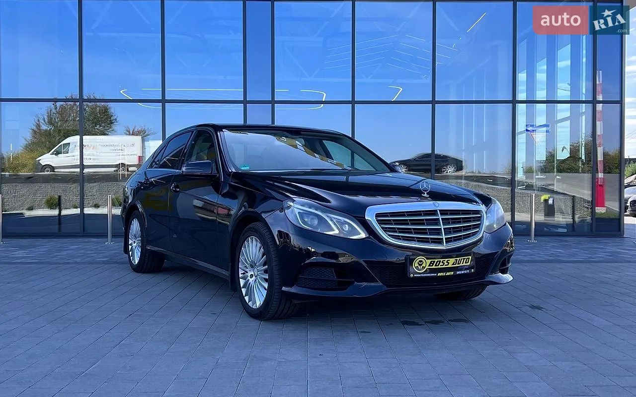 Mercedes-Benz E-Class, 2014