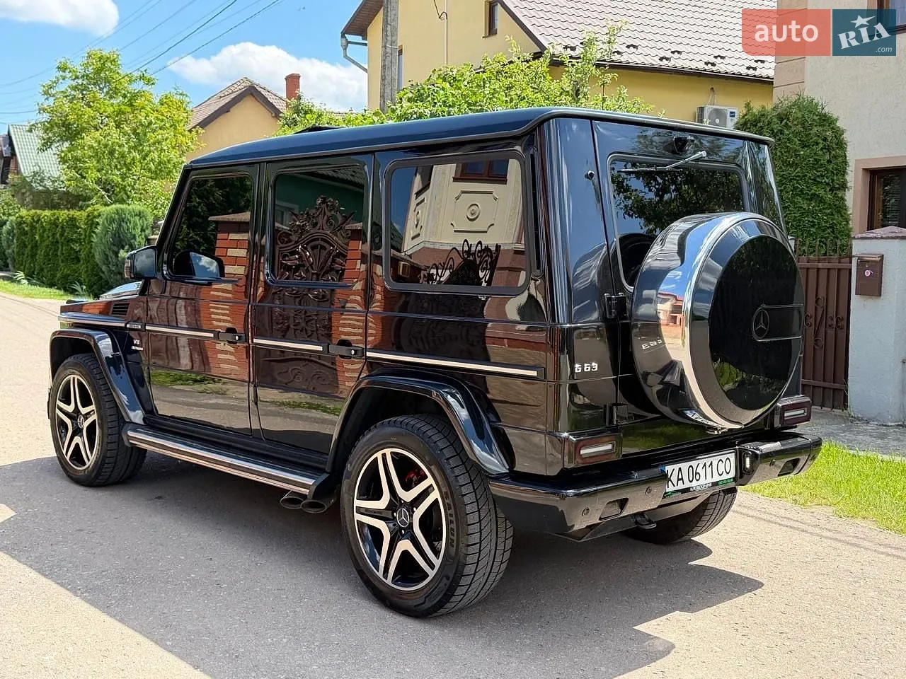 Mercedes-Benz G-Class, 2015