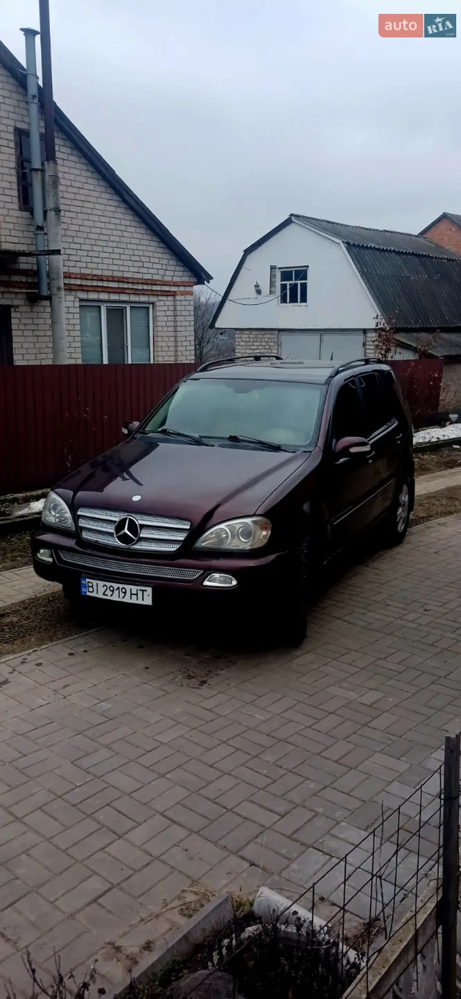 Mercedes-Benz M-Class, 2003