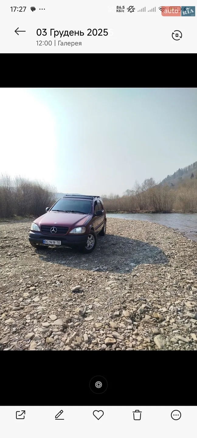 Mercedes-Benz M-Class, 1999