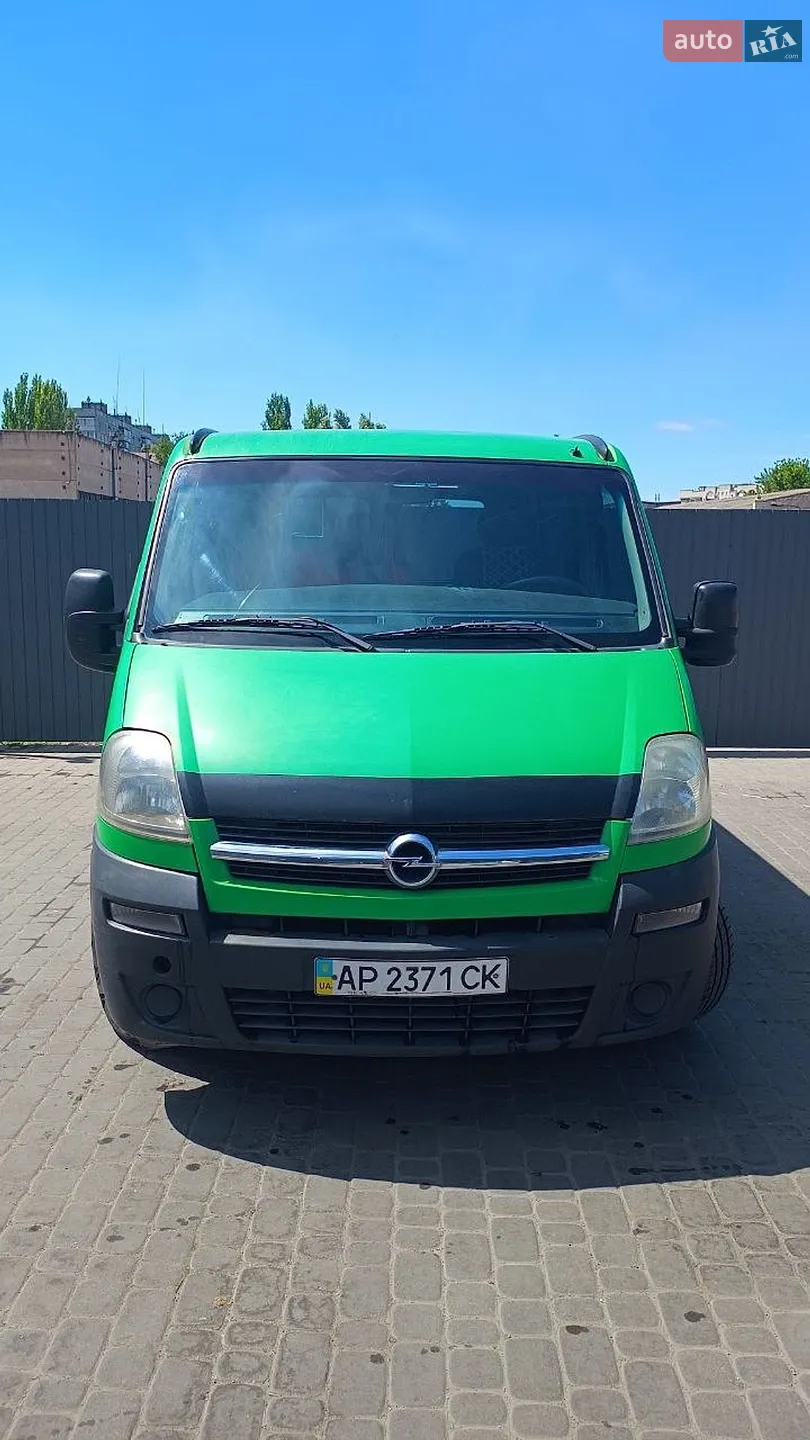 Opel Movano, 2004