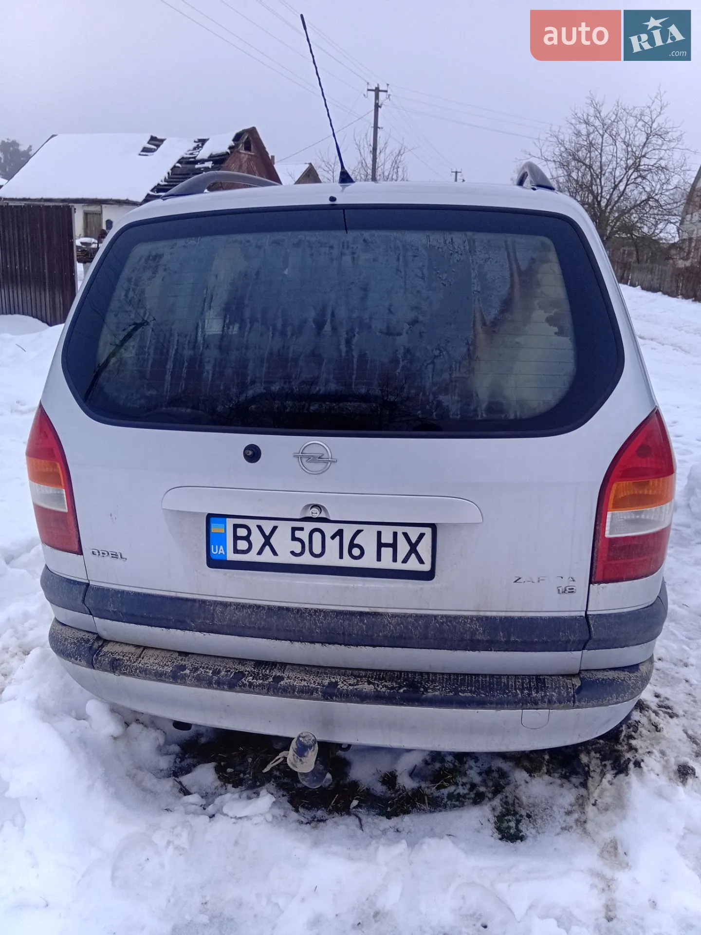 Opel Zafira, 2002