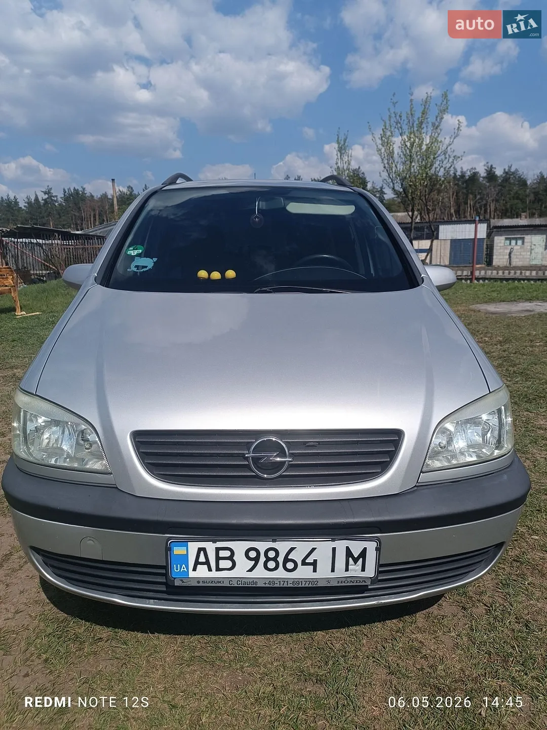 Opel Zafira, 2002