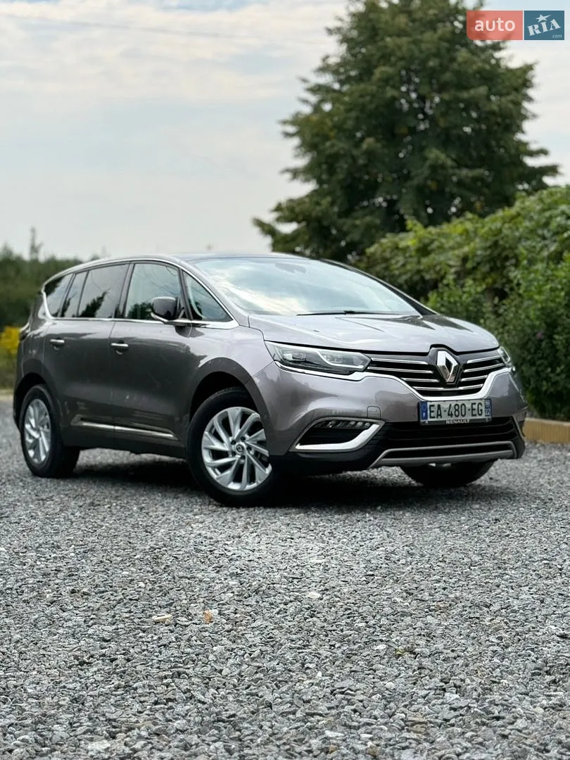 Renault Espace, 2016