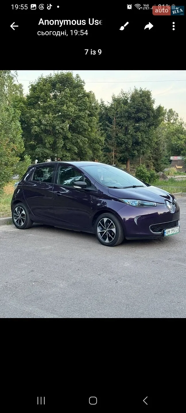 Renault Zoe, 2018