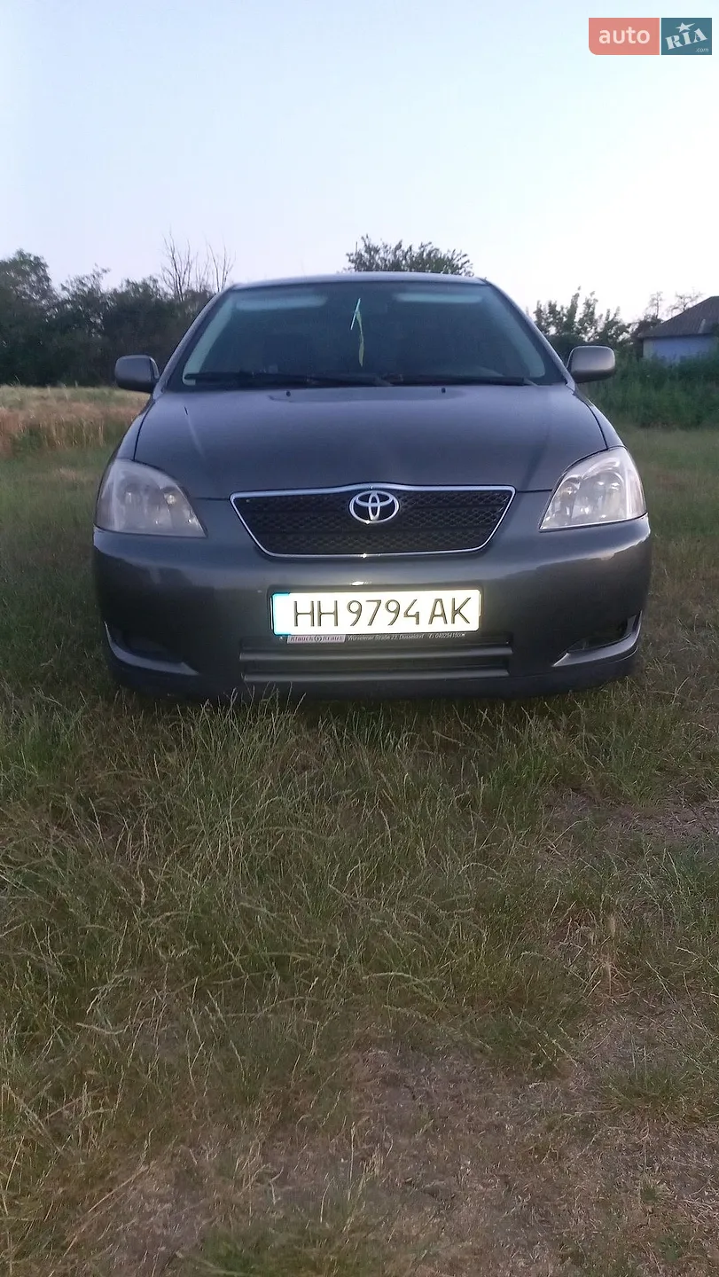 Toyota Corolla, 2002