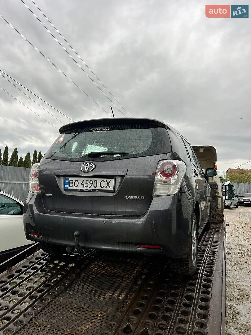 Toyota Verso, 2009