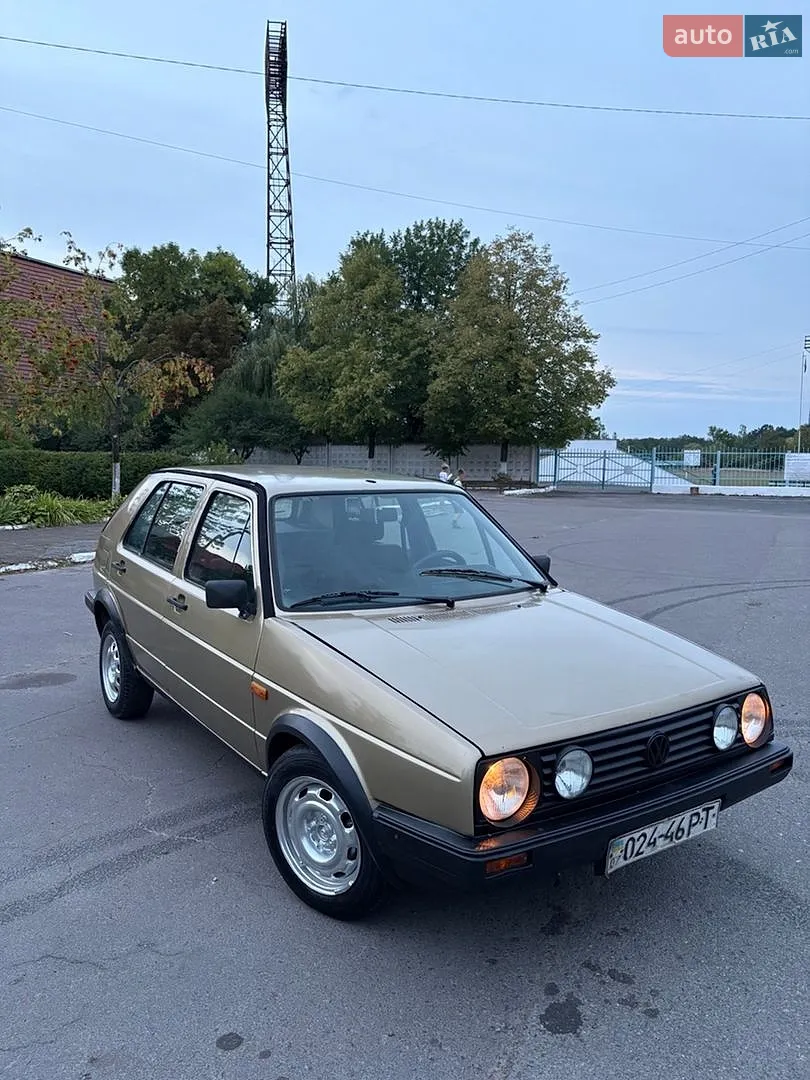 Volkswagen Golf 1986 — 1