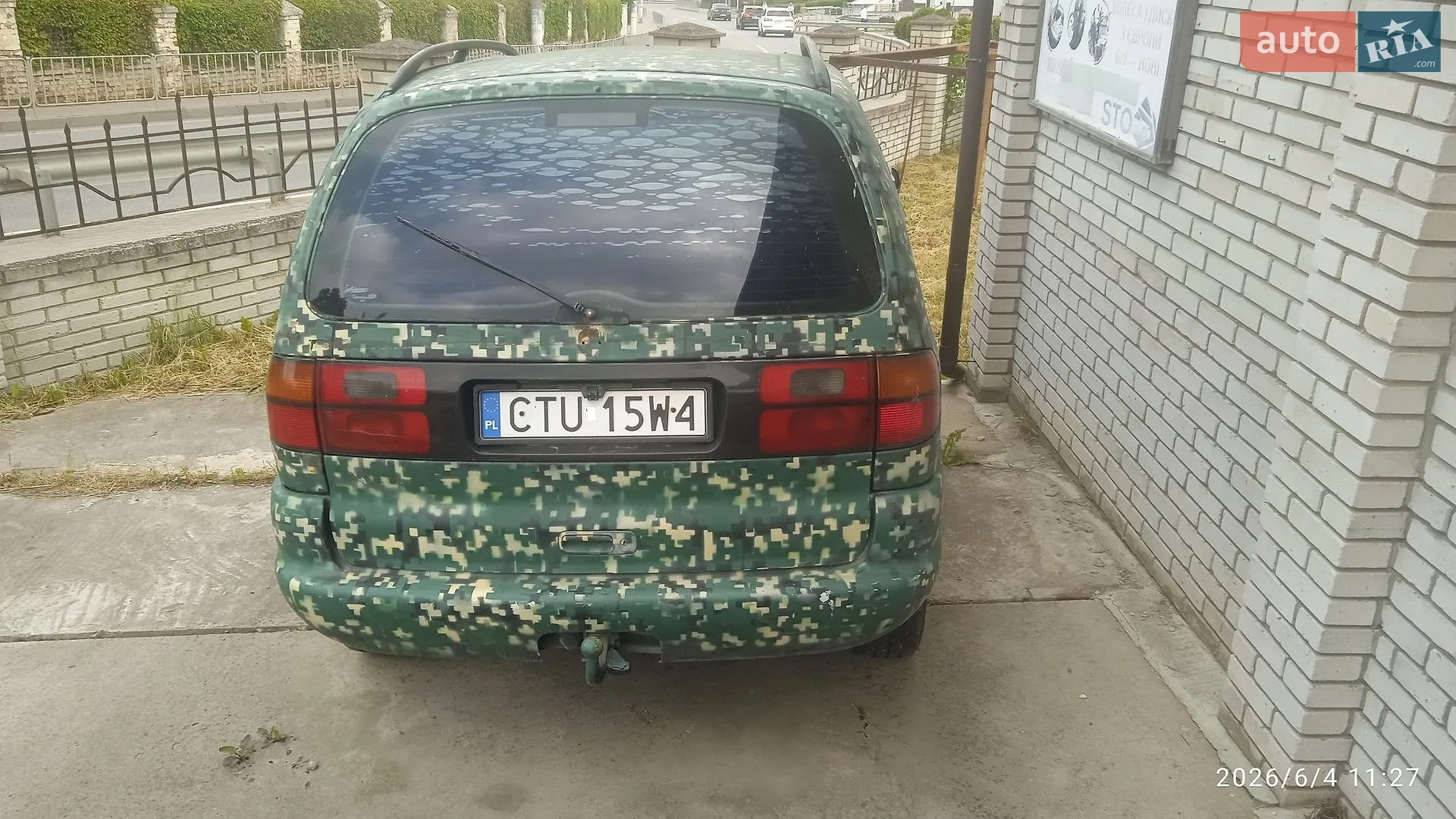 Volkswagen Sharan, 1998