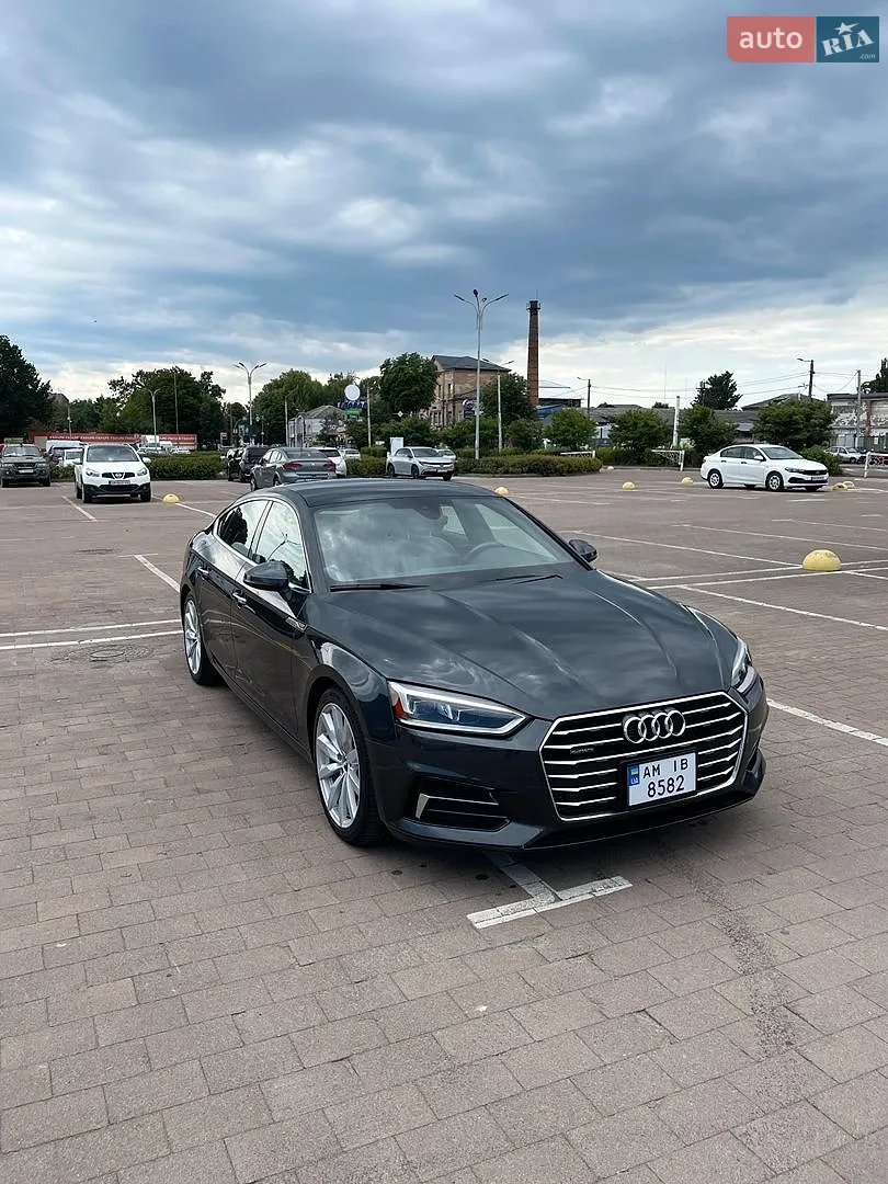 Audi A5 Sportback, 2018