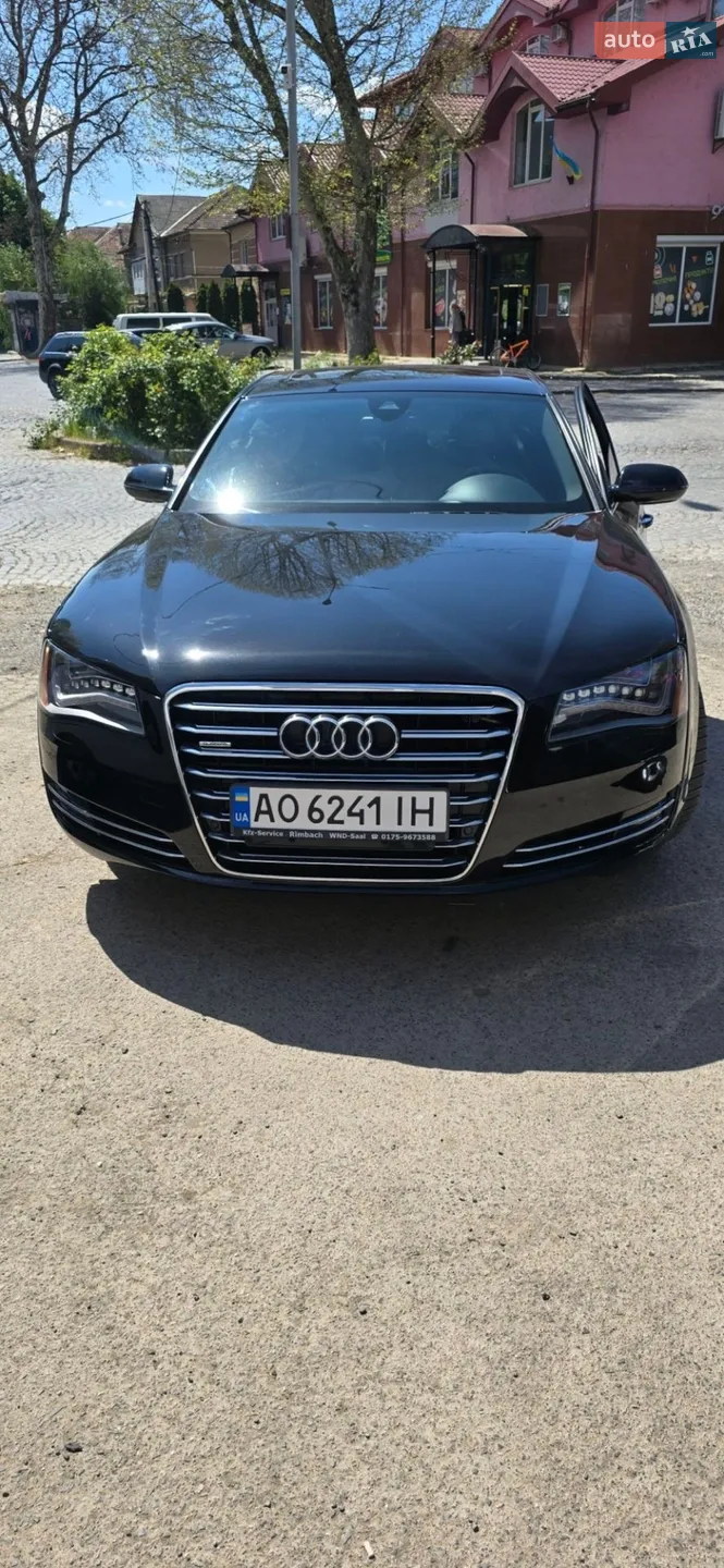 Audi A8, 2013