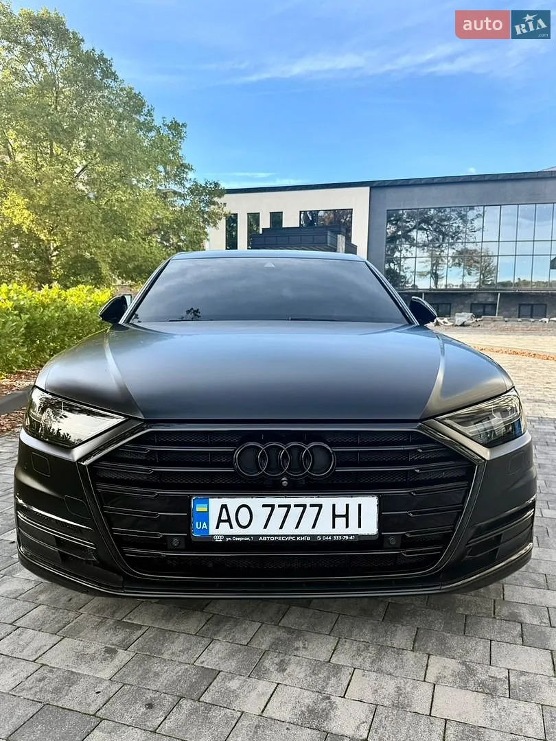 Audi A8, 2018