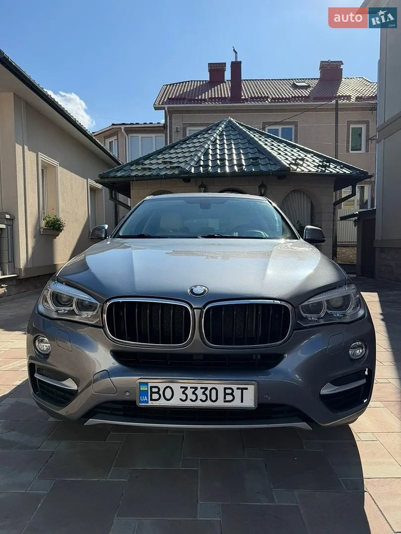 BMW X6, 2016