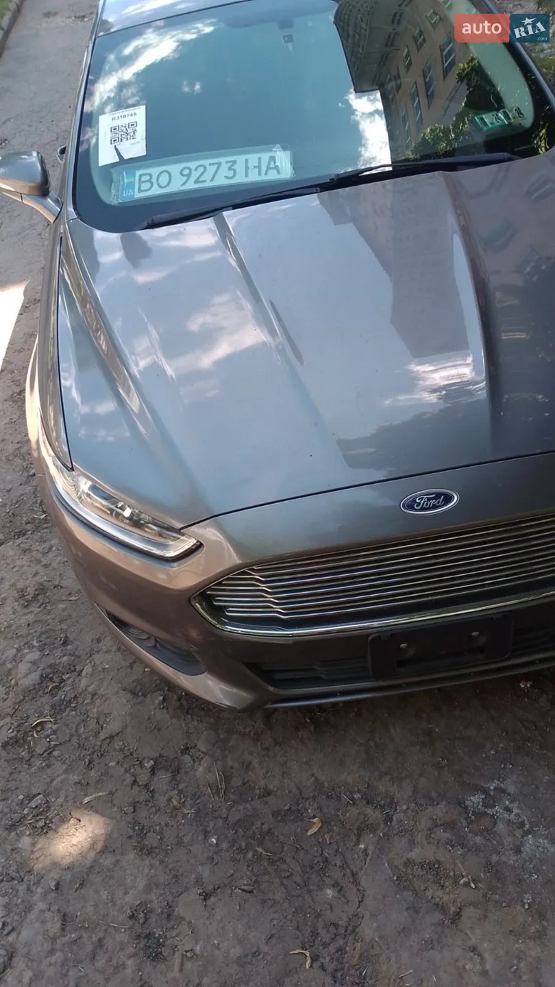 Ford Fusion, 2014